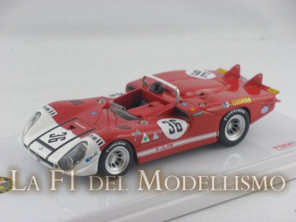 Modellino Auto Ex Magazine 1/43 Alfa Romeo 33/3 24h Le Mans 1970 #36 De