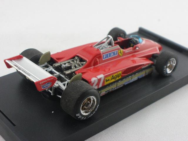 Brumm R272-CH Ferrari 126C2 Turbo 'Spiaggia Lunga' 1982 – Gilles Villeneuve, Scala 1/43 - Foto 2