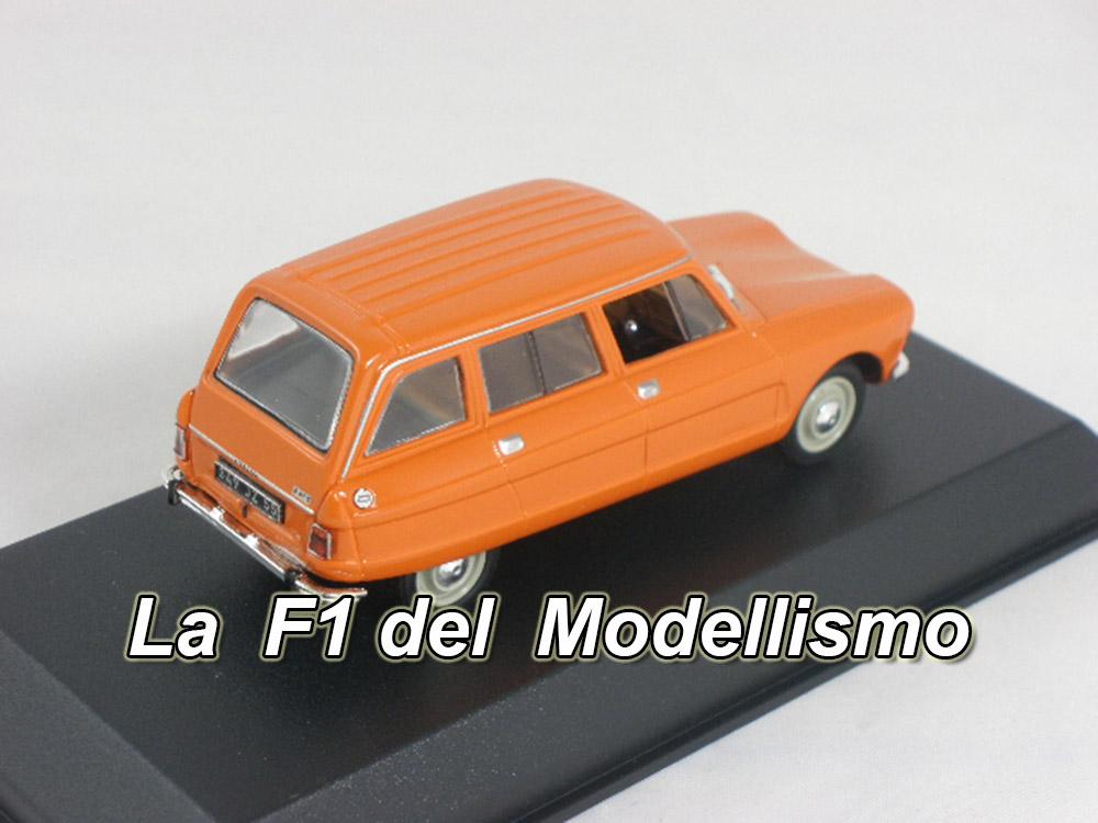 Norev 1:18 Citroen Ami 8 Break 1975 - Modello Diecast Arancione, Collezione Auto D'Epoca