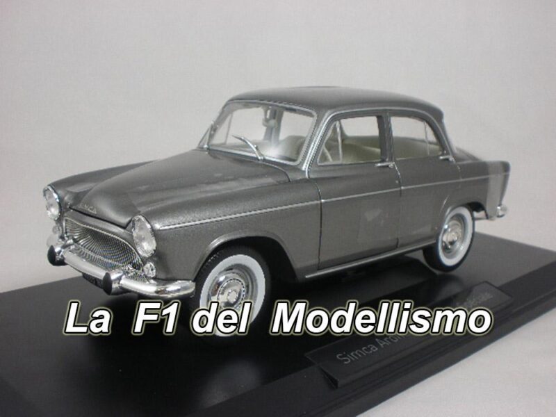 Norev Simca Aronde Montlhéry 1962 – Miniature 1/87 Ivoire Et Rouge – Cadeau Collectionneur