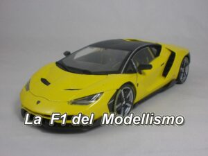 Maisto 1:18 Lamborghini Centenario (10-38136-Metallic yellow) diecast car  model