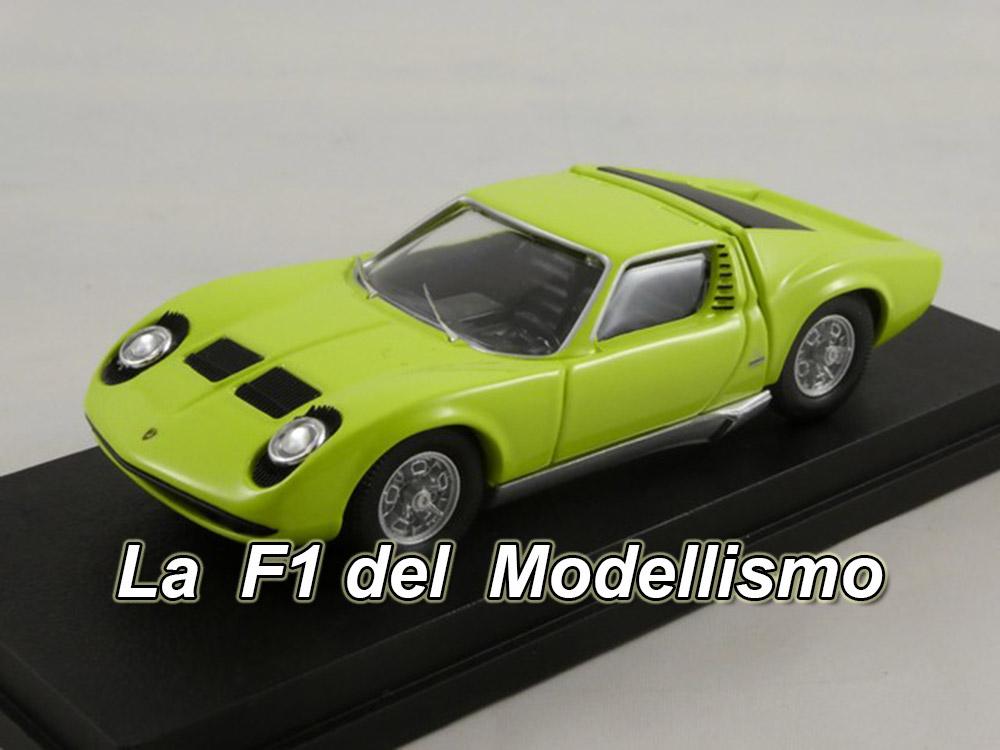 modellino auto scala 1:43 Lamborghini miura p 400 s modellini vintage –  arte e luce designers
