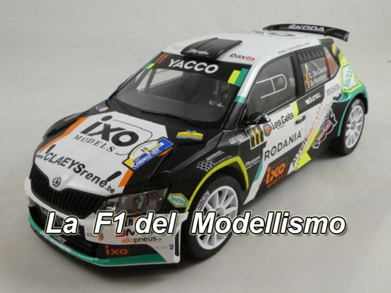 Fabia R5 Model Skoda Fabia R5 2018 ixo models 1:18 18RMC031 - Modellini Rally Diecast