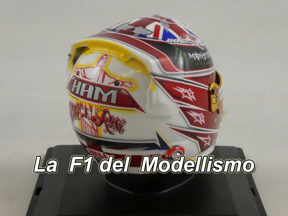 Helmet Lewis Hamilton 2019 Modellini F1 Diecast