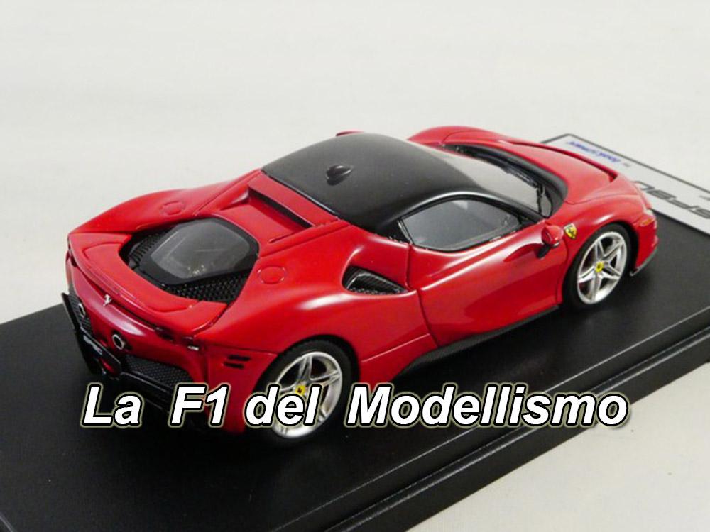 BURAGO 1/24 FERRARI SF90 STRADALE 2019 ROSSA MODELLINO