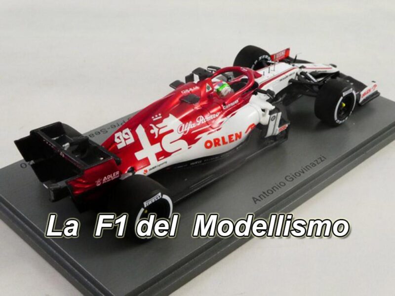 Alfa Romeo C39 2020 Spark Model 1:43 S6453 - Modellini F1 Diecast