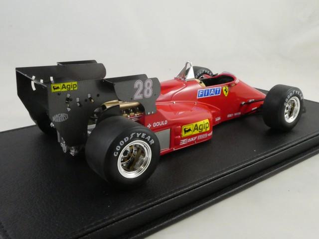 Ferrari 126C4 V6 Turbo F1 Scuderia Ferrari 2° Italian GP Monza 1984 - scale 1/18th 1980-1984 FORMULA 1 Motorsports