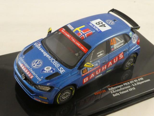 Miniature 1/43 VOLKSWAGEN Polo GTI N°48 Rallye Finlande 2019 I RS