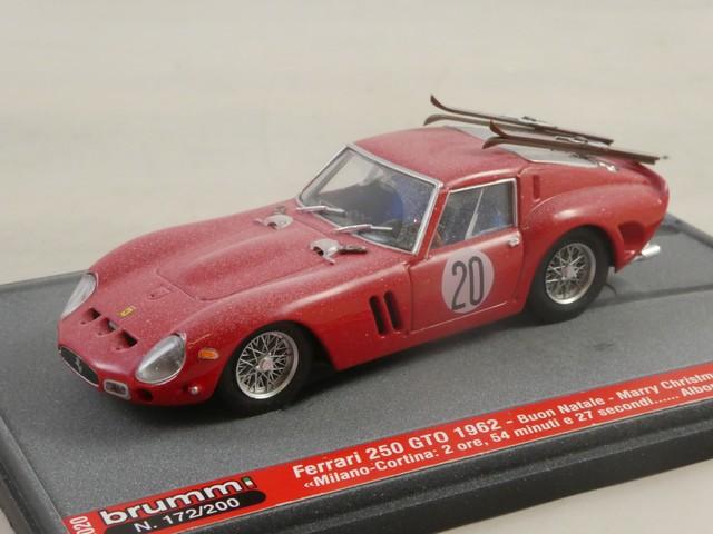 modellino Ferrari 250 Gto 1962 serie limitata 1000 Miglia 