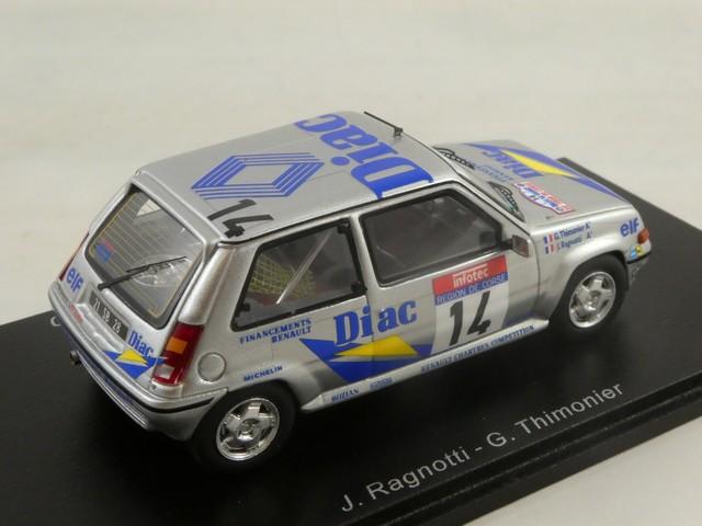 □スパークモデル 1/43 1990 ルノー5 GT ターボ #14 J.Ragnotti