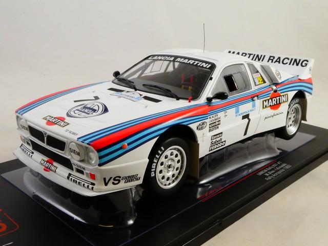 Kyosho 1/64 Lancia Rally 037 | Modellino Diecast Rosso Collezione FIAT Lancia