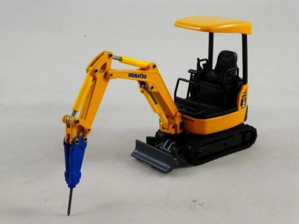 Modellino In Pressofuso Komatsu D61PXi-23 Scala 1/87 – Giallo – Fatto In Giappone