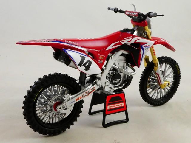 Honda CRF450R New Ray 1:12 57933 - Modellini Moto Diecast