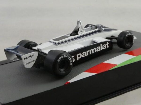 OPO 10 - Formula 1 Compatibile con BRABHAM BT49 Nelson Piquet Winner 1981 - Modellino Auto 1/24 - OR066