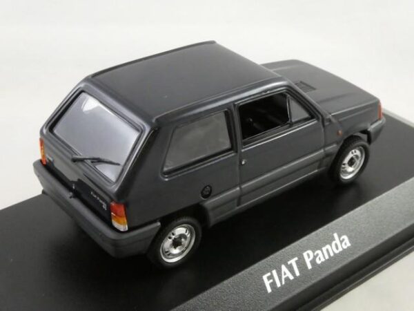 Fiat Panda I (1980) Miniature 1/24 Hachette - Boîte Abîmée