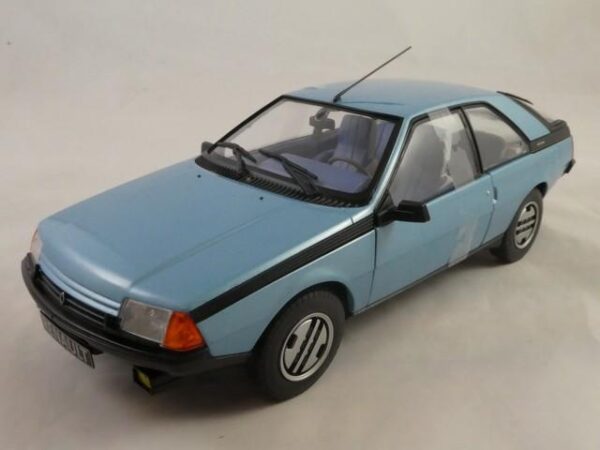 Modellauto Renault Fuego Turbo Schwarz 1980 S1806406 Solido 1:18
