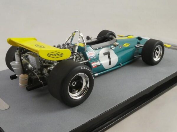 Miniature F1 1/43 - Brabham BT33 Monaco GP 1970 #5 (2nd) - Kit FDS Art 701 Monté - Vert, Jack Brabham