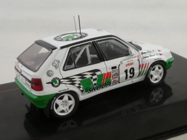 Škoda Felicia Kit Car Nr.19 Rallye Tour de Corse 1995, IXO Models 1:43