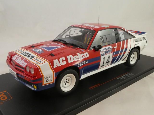 OTTO MOBILE 1/18 - OPEL Manta R - RAC Rallye 1985