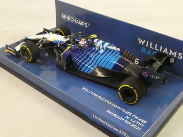 Williams FW43B 2021 Minichamps 1:43 417210106 - Modellini F1 Diecast
