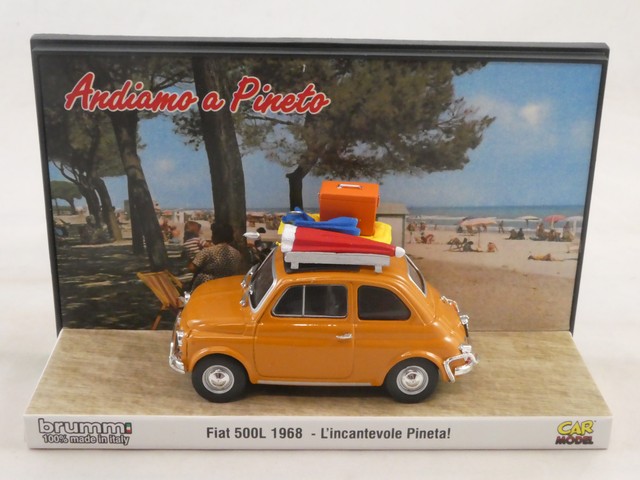 Fiat 500 L 1968 Andiamo a Pineto - Modellini Street Diecast