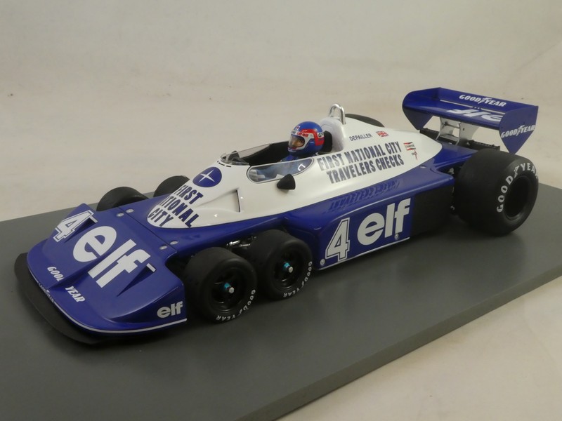 Model Car Formula 1 F1 Scale 1:18 Spark Tyrrell P34 Peterson