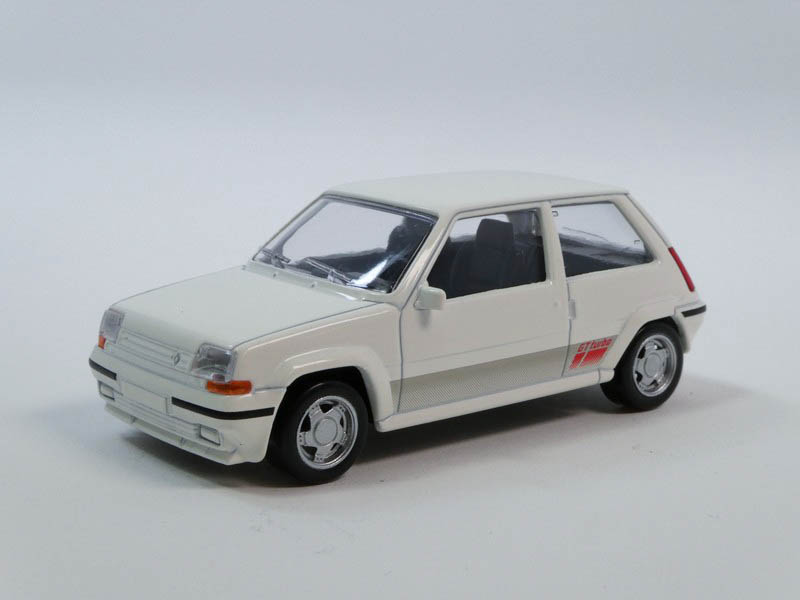 Modellino Auto Norev 1:18 Renault 5 Supercinq GT Turbo Fase 2 1989 - Colore Bianco - Die-Cast Metallo