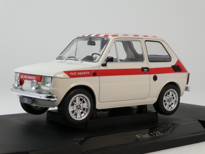 Fiat 126 Abarth 1972 - Modellini Street Diecast