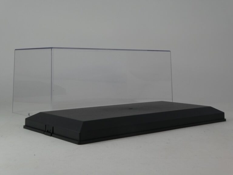 1:18 TRIPLE9 Vetrina Display Box Cm 35.5x15.7x15.8 Led Silver Plastic T9-189922 - Foto 8