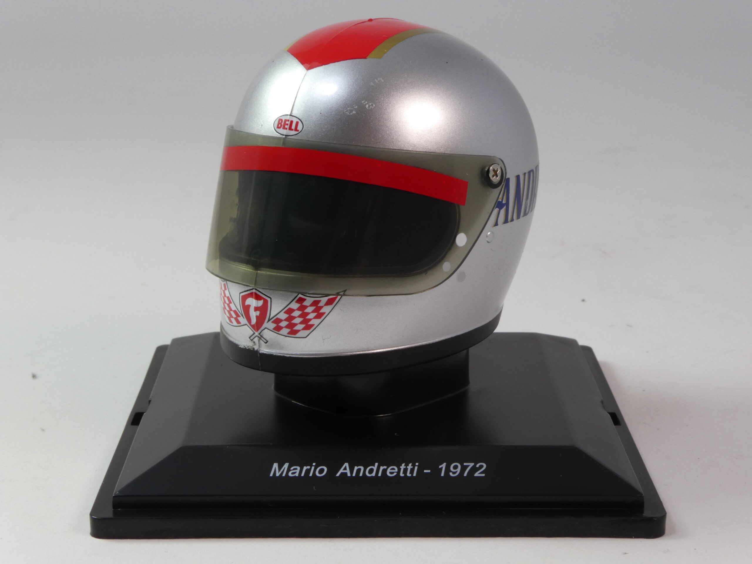 Helmet Mario Andretti 1972 Spark Model 1:5 SPARKED128 - Modellini F1 ...