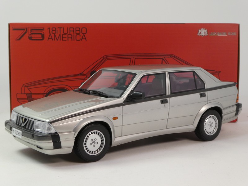 Voiture Miniature 1/18 - OTTOMOBILE - ALFA ROMEO 75 1.8 …