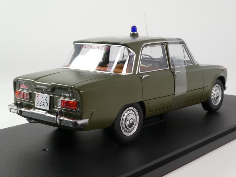 Modellino 1:18 Alfa Romeo Giulia 1.6 Ti Carabinieri Roma 1963 - MITICA MITICA200025-D
