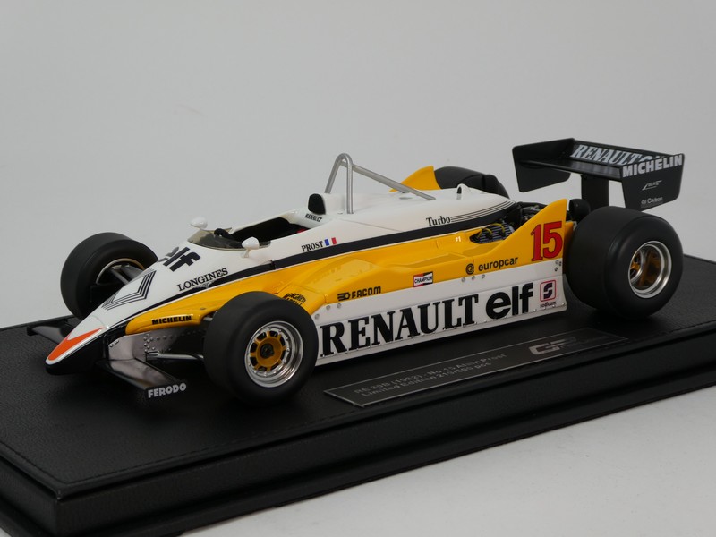 トップマルケス 1/18 ルノー RE30B ターボ A.プロスト GRP103A