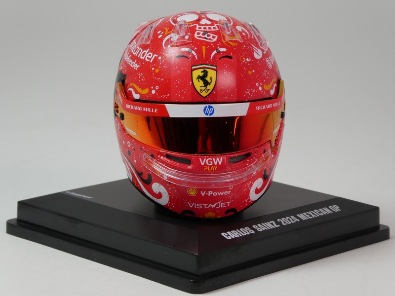 Helmet Carlos Sainz 2024 - immagine 3