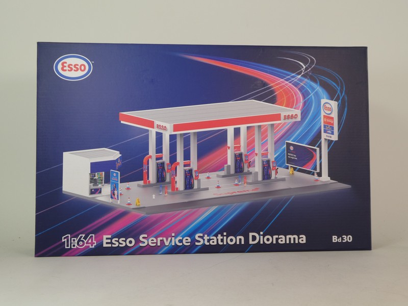 Esso Service Station Diorama