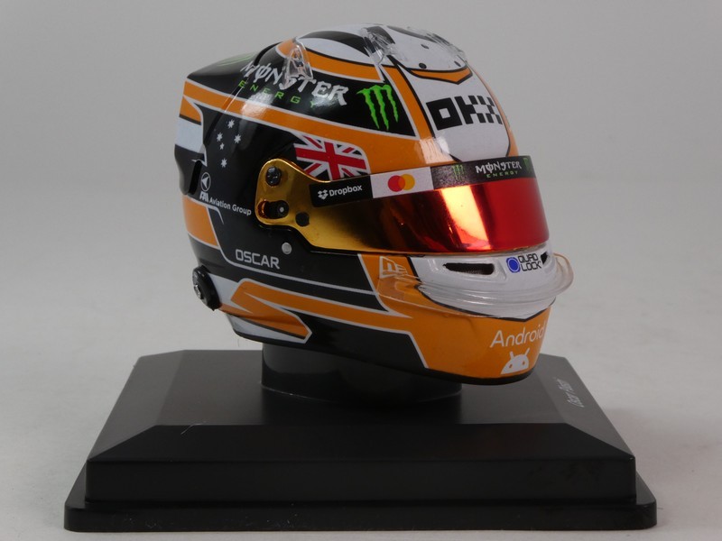 Helmet Oscar Piastri 2025 - immagine 2