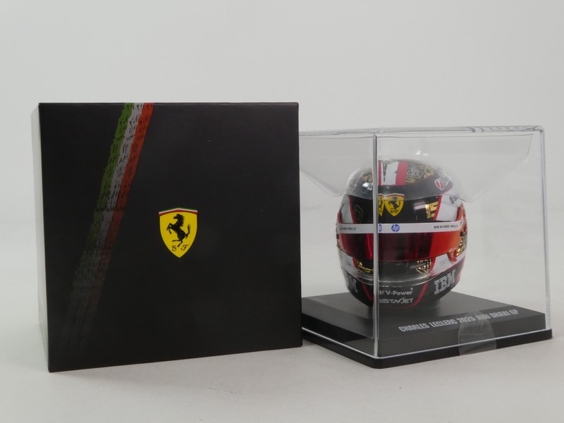 Helmet Charles Leclerc 2025 - immagine 4