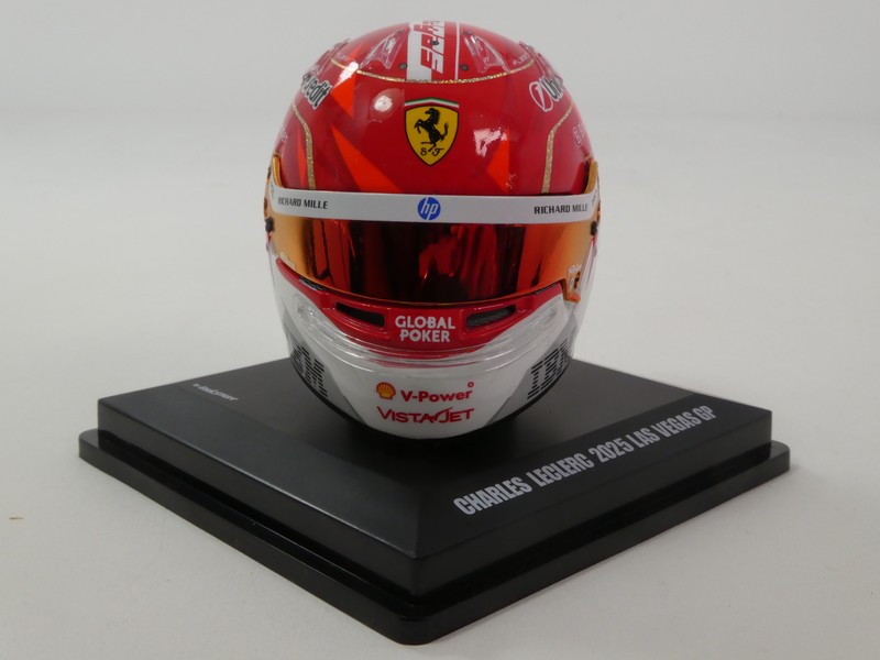 Helmet Charles Leclerc 2025 - immagine 3