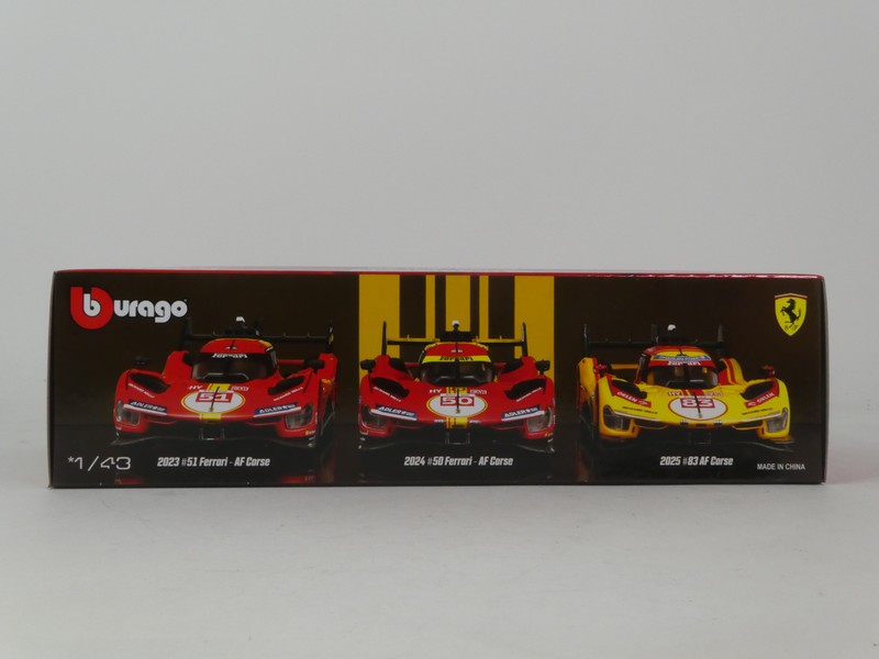 Ferrari 499P SET 3 Times Le Mans Winner 2023/24/25 - immagine 3