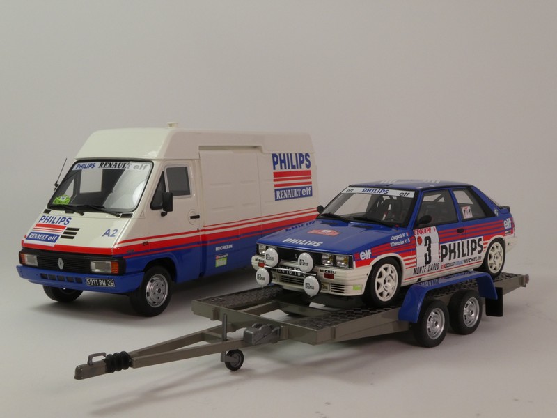 Set Renault Master + Renault 11 Turbo 1987
